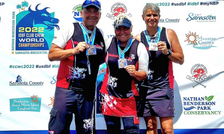 Drachenboot Club-WM mit dem Drachenbootclub beider